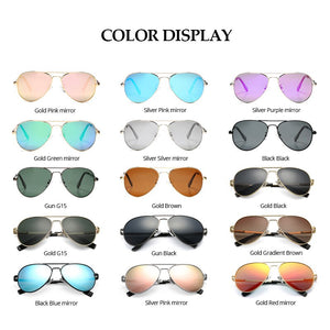 Pro Acme 60mm Brown Oversized Pilot Polarized Sunglasses Men Women Metal Frame Glasses for Driving with Spring Hinges PA0329