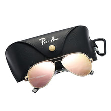 Load image into Gallery viewer, Pro Acme 60mm Brown Oversized Pilot Polarized Sunglasses Men Women Metal Frame Glasses for Driving with Spring Hinges PA0329