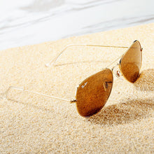 Load image into Gallery viewer, Pro Acme Brand Classic Pilot Sunglasses for Men Women Metal Frame 100% Real Glass Lens 55mm PA0325