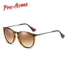 Load image into Gallery viewer, Pro Acme Vintage Cat Eye Polarized Sunglasses Women 2023 Tortoise Brown Retro Round Mirrored Lens gafas de sol mujer PA1266