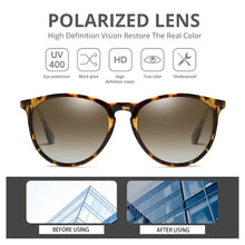 Load image into Gallery viewer, Pro Acme Vintage Cat Eye Polarized Sunglasses Women 2023 Tortoise Brown Retro Round Mirrored Lens gafas de sol mujer PA1266