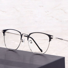 Carica l&#39;immagine nel visualizzatore di Gallery, Professional Optical Glasses Frame Retro Women Myopia Hyperopia Alloy Glasses Frame Men Ultra-light Prescription Glasses