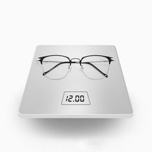 Carica l&#39;immagine nel visualizzatore di Gallery, Professional Optical Glasses Frame Retro Women Myopia Hyperopia Alloy Glasses Frame Men Ultra-light Prescription Glasses