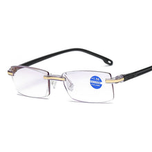 Carica l'immagine nel visualizzatore di Gallery, Progressive Multifocal Reading Glasses Women Men Anti-blue Light Hyperopia Glasses Near and Far Presbyopic Spectacles +1.5 2.0