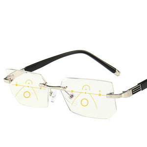Progressive Multifocal glasses Transition Sunglasses Photochromic Reading Glasses Men Points for Reader Near Far sight diopter