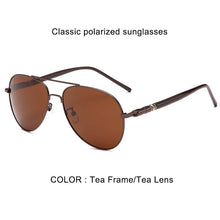 Load image into Gallery viewer, Psacss Classic Pilot Pochromic Sunglasses Men Driving Clear Polarized Lens Sun Glasses Male Vintage Brand Sunglass Oculos UV