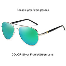 Load image into Gallery viewer, Psacss Classic Pilot Pochromic Sunglasses Men Driving Clear Polarized Lens Sun Glasses Male Vintage Brand Sunglass Oculos UV