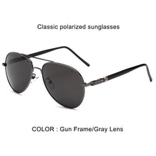 Load image into Gallery viewer, Psacss Classic Pilot Pochromic Sunglasses Men Driving Clear Polarized Lens Sun Glasses Male Vintage Brand Sunglass Oculos UV