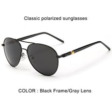 Load image into Gallery viewer, Psacss Classic Pilot Pochromic Sunglasses Men Driving Clear Polarized Lens Sun Glasses Male Vintage Brand Sunglass Oculos UV