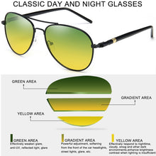 Load image into Gallery viewer, Psacss Classic Pilot Pochromic Sunglasses Men Driving Clear Polarized Lens Sun Glasses Male Vintage Brand Sunglass Oculos UV