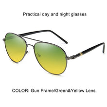 Load image into Gallery viewer, Psacss Classic Pilot Pochromic Sunglasses Men Driving Clear Polarized Lens Sun Glasses Male Vintage Brand Sunglass Oculos UV