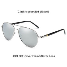 Load image into Gallery viewer, Psacss Classic Pilot Pochromic Sunglasses Men Driving Clear Polarized Lens Sun Glasses Male Vintage Brand Sunglass Oculos UV