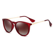 Load image into Gallery viewer, Psacss Classic Round Polarized Sunglasses Men Women Vintage  Brand Designer Male Retro Sun Glasses UV400