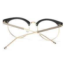 Carica l&#39;immagine nel visualizzatore di Gallery, Psacss Round Transparent Glasses Clear Len Women Men Spectacle Myopia Eyeglasses Frame  Brand Designer Nerd Optical Frame
