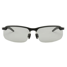 Load image into Gallery viewer, Psacss Square Sunglasses Men Pochromic Brand Designer Driving Fishing Sun Glasses Men&#39;s High Quality Metal Frame Mirror UV400