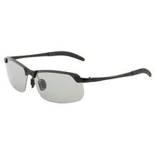 Load image into Gallery viewer, Psacss Square Sunglasses Men Pochromic Brand Designer Driving Fishing Sun Glasses Men&#39;s High Quality Metal Frame Mirror UV400