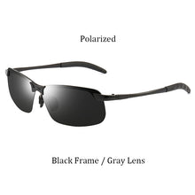 Load image into Gallery viewer, Psacss Square Sunglasses Men Pochromic Brand Designer Driving Fishing Sun Glasses Men&#39;s High Quality Metal Frame Mirror UV400