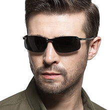 Load image into Gallery viewer, Psacss Square Sunglasses Men Pochromic Brand Designer Driving Fishing Sun Glasses Men&#39;s High Quality Metal Frame Mirror UV400