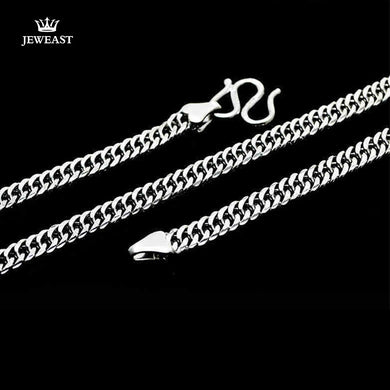 Pt950 Pure Gold Necklace Real Platinum Solid Gold Chain Men's Good Simple Upscale Trendy Classic Fine Jewelry Hot Sell New 2018