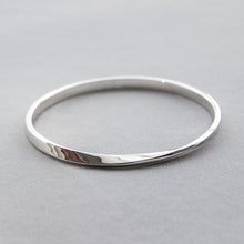 Load image into Gallery viewer, Punk Cutomized Letter Cuff Bangle for Women Mobius Personalized ID Nameplate 925 Sterling Sliver Bracelets &amp; Bangles Unique Gift