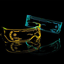Carica l'immagine nel visualizzatore di Gallery, Punk LED Glasses Colorful Light Goggles Steampunk Party Shows Hip Hop Smart Control