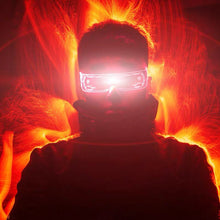 Carica l'immagine nel visualizzatore di Gallery, Punk LED Glasses Colorful Light Goggles Steampunk Party Shows Hip Hop Smart Control
