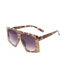 Load image into Gallery viewer, Punk Leopard Sunglasses Women Sexy Oversized Sun Glasses Men UV400  Gradient Shades Steampunk Goggles Eyewear Oculos Escuros