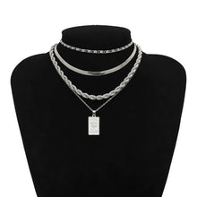 Load image into Gallery viewer, Punk Miami Cuban Choker Necklace Steampunk Men Jewelry Vintage Big Coin Pendant Chunky Chain Necklace for Women Neck Accessories