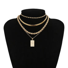 Load image into Gallery viewer, Punk Miami Cuban Choker Necklace Steampunk Men Jewelry Vintage Big Coin Pendant Chunky Chain Necklace for Women Neck Accessories