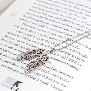 Punk Necklace Ball Chain Antique Silver Cerebrum /Brain Lung Pendant Necklace Chain 70.0cm