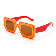 Load image into Gallery viewer, Punk Rectangle Sunglasses Men Women  Brand Designer Retro Sunglasses Shades Eyewear Lady Small Frame Personality Eyeglasse