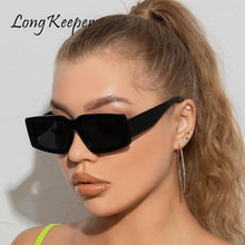 Load image into Gallery viewer, Punk Rectangle Sunglasses Women Brand Designer Vintage Square Sun Glasses Female Cat Eye Ladies Shades Eyewear Lentes De Sol