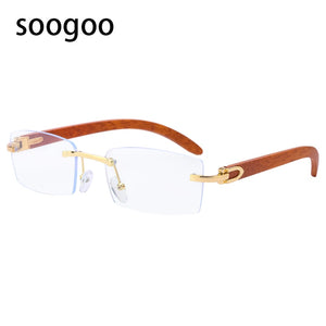 Punk Rimless Sunglasses Men 2022  Trendy Vintage Shades UV400 Square Sun Glasses Frameless Gradient  Eyewear Lunettes