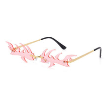 Carica l&#39;immagine nel visualizzatore di Gallery, Punk Rimless Sunglasses Women Men Steampunk Eyeglasses Small Alloy Frames Sun Glasses Men Sunglasses Eyewear UV400