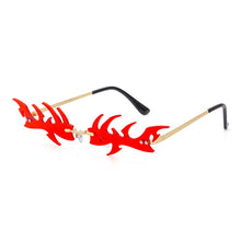 Carica l&#39;immagine nel visualizzatore di Gallery, Punk Rimless Sunglasses Women Men Steampunk Eyeglasses Small Alloy Frames Sun Glasses Men Sunglasses Eyewear UV400