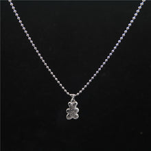 Load image into Gallery viewer, Punk Rock Flower Bear Heart Pendant Necklace Hip Hop Fashion Jewelry Cool For Women Girl Gifts Accessories Party Nightclub Gifts