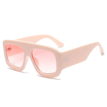 Carica l&#39;immagine nel visualizzatore di Gallery, Punk Sunglasses Women  Brand Designer Oversized Sun Glasses Men UV400 Shades Thick Frame Eyewear Gafas De Sol