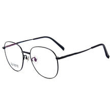 Load image into Gallery viewer, Pure Titanium Big Frame Super Light Retro Glasses Frame Round Frame Thin Face Men And Women&#39;s Glasses Frame