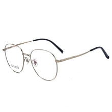Load image into Gallery viewer, Pure Titanium Big Frame Super Light Retro Glasses Frame Round Frame Thin Face Men And Women&#39;s Glasses Frame
