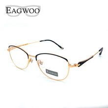 Load image into Gallery viewer, Pure Titanium Eyeglasses Designed Women Glasses Full Rim Spectacle Vintage Style Hollow-Carved Temple High Grade Frame
