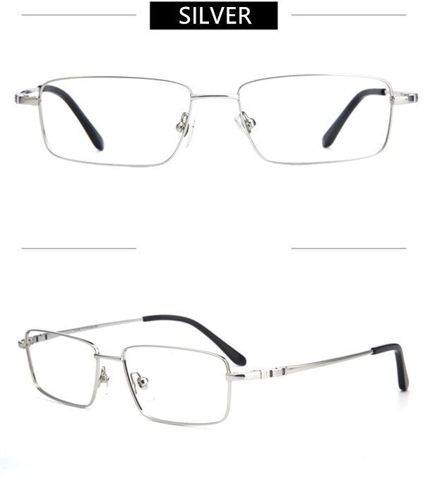 Pure Titanium Eyeglasses Full Rim Optical Frame Prescription Spectacle Small Glasses For Men High Diopter Suitable Eyeglasses