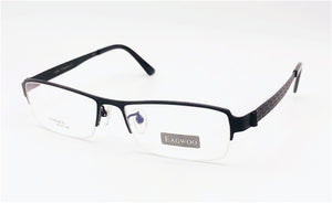 Pure Titanium Eyeglasses Half Rim Optical Frame Prescription Spectacle Business Glasses For Men Super Light Eyeglasses