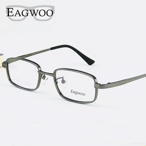 Pure Titanium Eyeglasses Small Optical Frame Suitable For High Diopter Prescription Glasses  High Power Spectacle