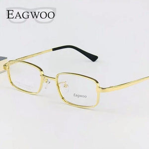 Pure Titanium Eyeglasses Small Optical Frame Suitable For High Diopter Prescription Glasses  High Power Spectacle