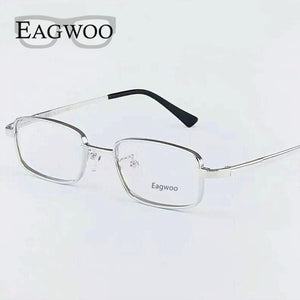 Pure Titanium Eyeglasses Small Optical Frame Suitable For High Diopter Prescription Glasses  High Power Spectacle