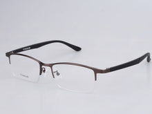 Load image into Gallery viewer, Pure Titanium Glasse Frame for men Big size Eyewear Light Weight Half -rim Business Eyeglasses Optical Prescription Oculos
