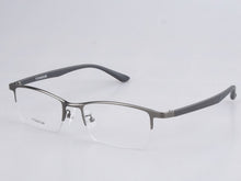 Load image into Gallery viewer, Pure Titanium Glasse Frame for men Big size Eyewear Light Weight Half -rim Business Eyeglasses Optical Prescription Oculos