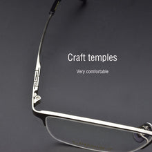 Load image into Gallery viewer, Pure Titanium Glasses Frame For Men Titanium Alloy Prescription Eyeglasses Golden Super Light Spectacles Myopia