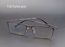 Load image into Gallery viewer, Pure Titanium Glasses Frame For Men Titanium Alloy Prescription Eyeglasses Golden Super Light Spectacles Myopia