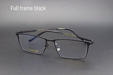 Load image into Gallery viewer, Pure Titanium Glasses Frame For Men Titanium Alloy Prescription Eyeglasses Golden Super Light Spectacles Myopia